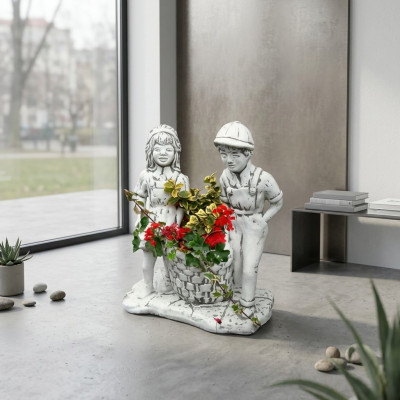 Flower pot nature planter decoration figure flower pots vases garden
