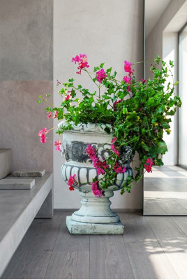 Planter pot planting tub natural decoration figure vases flower pots garden