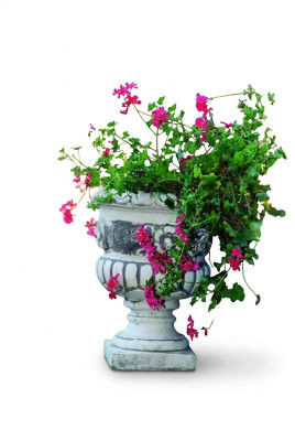 Planter pot planting tub natural decoration figure vases flower pots garden
