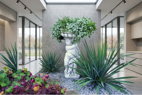 Flower pot plant container decoration figure garden nature flower pots vases