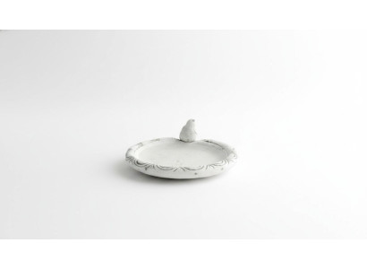 Bird Drink Sculpture Design Figurine Statue Garden Figures Decor Statues