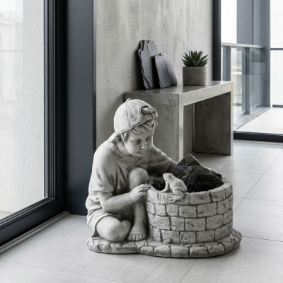 Flower pot natural plant container decoration garden figure vases flower pots