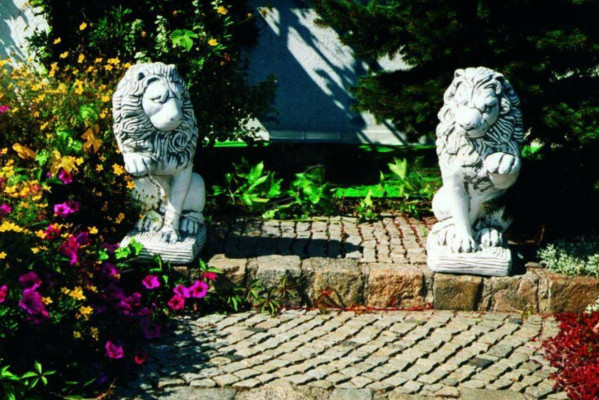 Garden Decoration Lion Statue Sculpture Figure Sculptures Nature Designer
