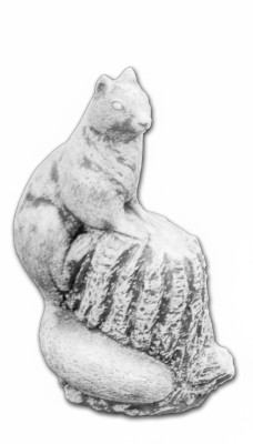 Garden decoration squirrel terrace stone figurines decorative figure statue
