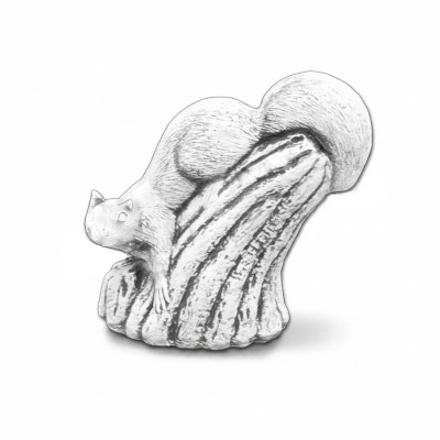 Garden decoration squirrel terrace stone decor figurines figure statue