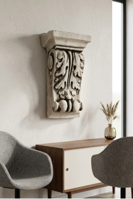 Wall relief stone slab image Aztec decorative antique relief cast stone wall