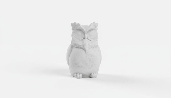 Garden decoration owl terrace stone decorative figures figure nature statue