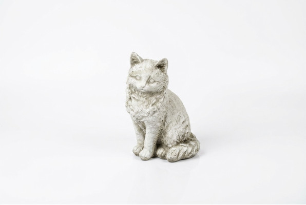 Decorative garden decoration cat terrace figure stone figurine statue