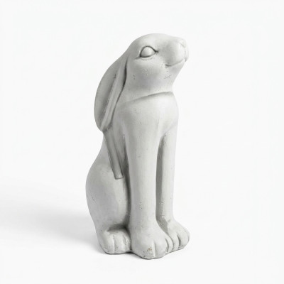 Garden Decoration Rabbit Terrace Stone Figures Decorative Figure Nature Statue