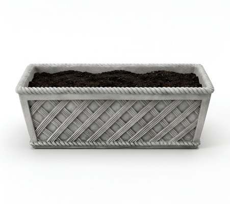 Flowerpots box pot flowers pots decorative XXL concrete garden terrace