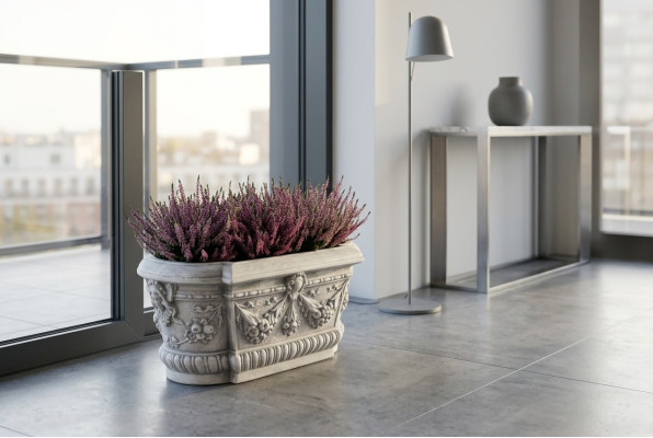 Flower pots decorative box pot flower pots XXL garden concrete terrace