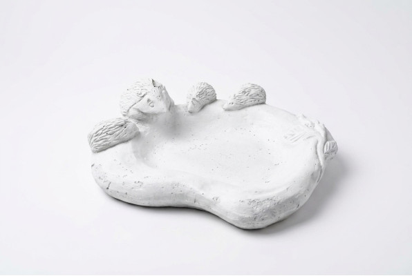 Bird Bath Sculpture Design Figure Decor Statue Garden Figures Statues