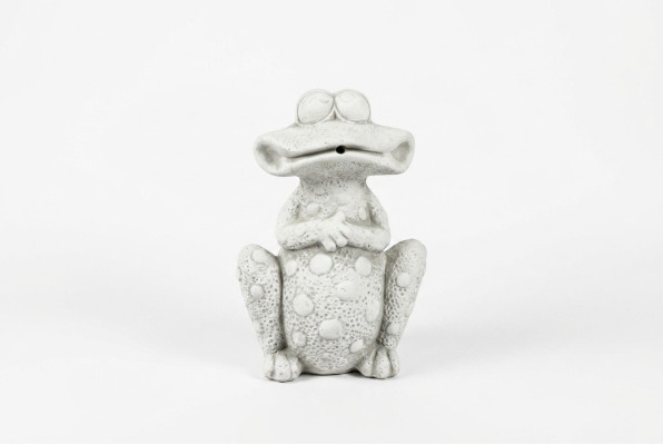 Garden decoration frog terrace stone figure figurines statue decorative
