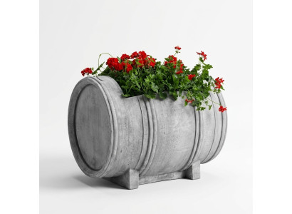 Design flower pot top planter vessel figure pots face decoration sculpture