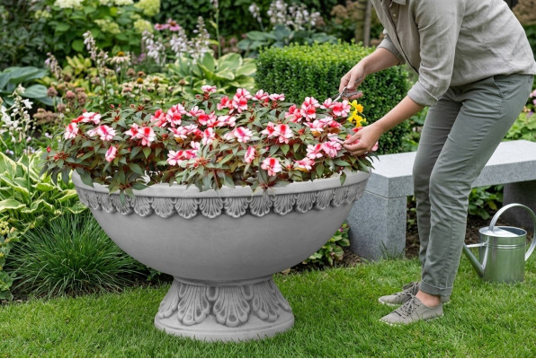Flower pot plant container decoration garden nature vases figure flowerpots