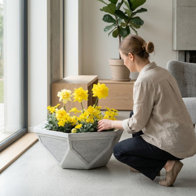 Flower pot plant nature container decoration garden vases figure flowerpots
