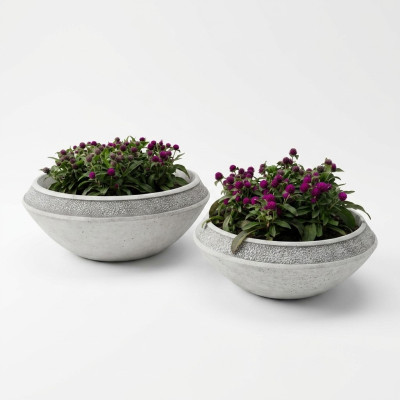 Flower planter plant container decoration natural vases figure garden flower pots
