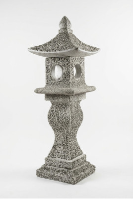 Japanese garden house decoration statue figures figure nature white statues