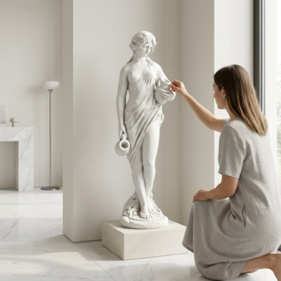 Fountain Pond Figure Eve Statue Figures Sculptures Statues Sculpture