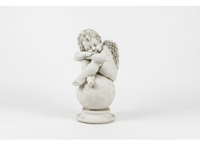 Angel Sphere Statue Figure Figures Statues Sculpture Sculptures Garden