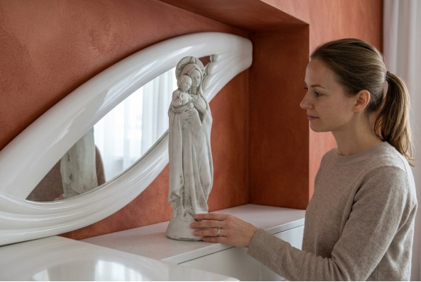 Figure Sculpture Mary Jesus Sculptures God Holy Figures Statues