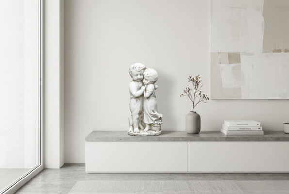 "Child 40cm Sculpture Design Figure Statue Garden Figures Statues"