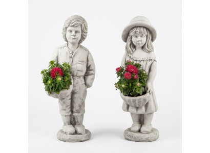 Figure decoration plant pot plant container flower pots decor figure garden