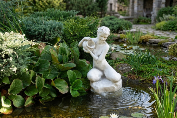 Fountain Figure Statue Figures Antique Sculpture Statues Sculptures Garden