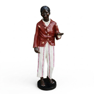 Design of Dark-skinned Figure Statue Sculpture Figures Sculptures Decoration Decor