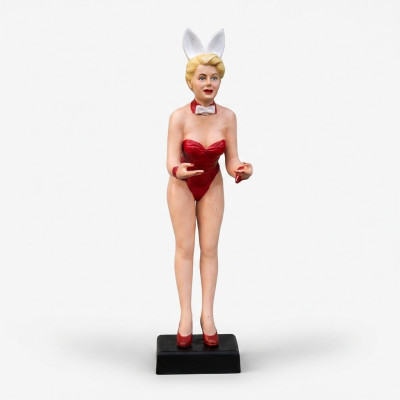 Design Bunny Dancer Figure Statue Sculpture Figures Sculptures Decoration Decor