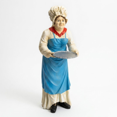 Serving Stand Grandmother Figure Statue Sculpture Figures Sculptures Decoration