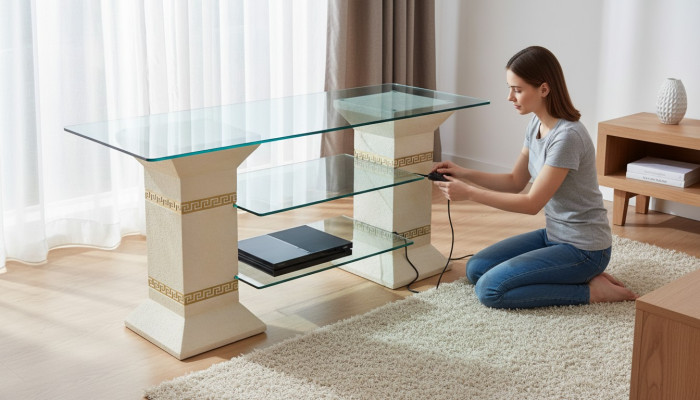 Design display cabinet glass column cupboard display shelves cabinet living room 1867