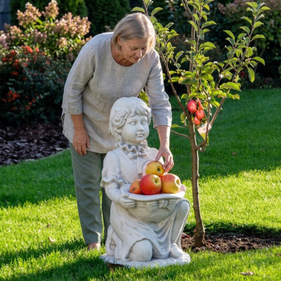 Child figure sculpture figurines statue figure decor design garden decoration terrace