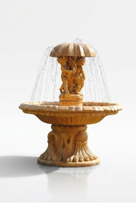 Fountain Garden Pond Well 176cm Stone Fountain Garden Fountain New