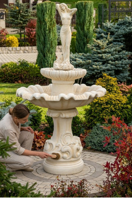 Fountain Garden Pond Well Stone Stone Fountain Garden Fountain Fountain 182