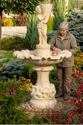 Fountain garden pond spring stone fountain stone garden fountain fountain