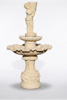 Fountain Garden Pond Well Stone Fountain Garden Fountain Stone Fountain