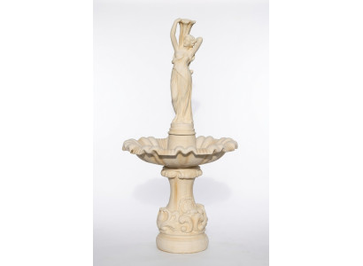 Fountain Garden Pond Well 192cm Stone Fountain Garden Fountain New