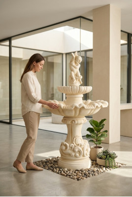 Decorative fountain sculpture fountain decoration garden fountain new 160cm