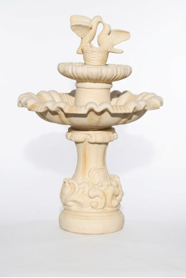 Fountain Garden Pond Well Stone Fountain Garden Fountain Fountain Pond