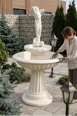 Decorative fountain, sculpture, fountain, garden, pond, new decoration 172cm
