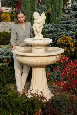Fountain Frog Fountain Garden Fountain Fountain 154cm Stone Fountain