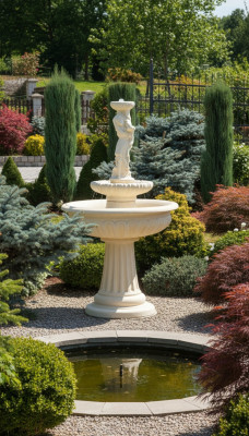 Fountain Frog Fountain Stone Fountain Garden Fountain Fountain 164cm