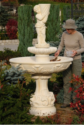Fountain Frog Fountain Stone Fountain Garden Fountain 170cm