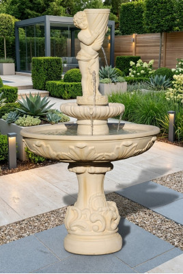 Fountain Frog Fountain Stone Fountain Garden Fountain 170cm