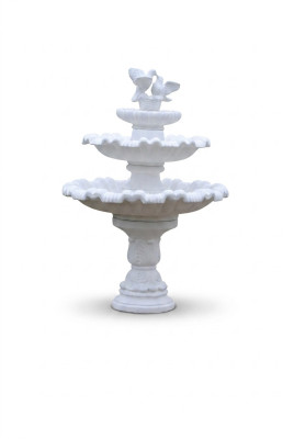 Fountain Garden Pond Fountain 175cm Stone Fountain Garden Fountain New
