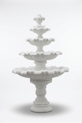 Fountain Garden Pond Well 224cm Stone Fountain Garden Fountain New