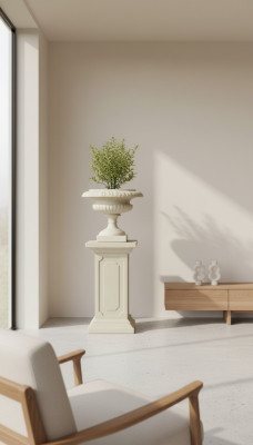 Flower basket, flower vase, vessel, garden box, terrace, decoration, statue, figures