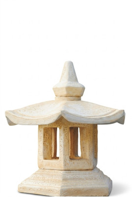 Outdoor light lantern lamp terrace stone sculpture light illumination garden