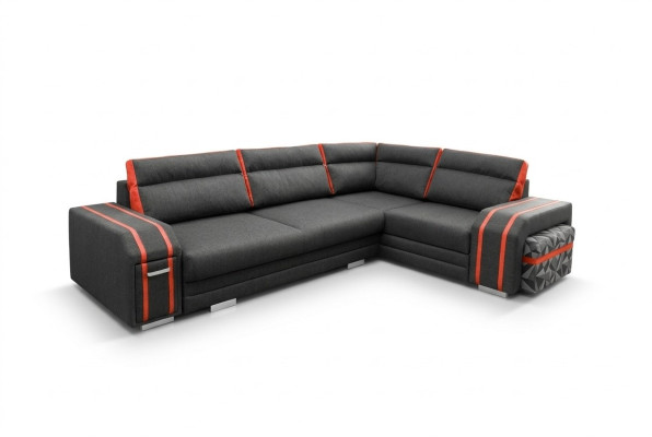 Upholstered sofa lounge sofa couch seating group living room cushion sofa corner sofa